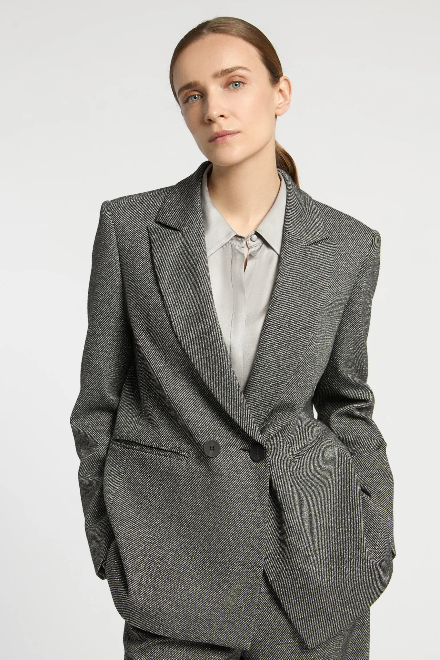 Blazer met lurex