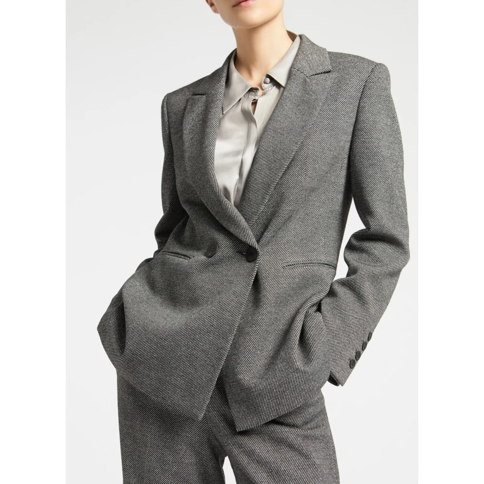 Blazer met lurex