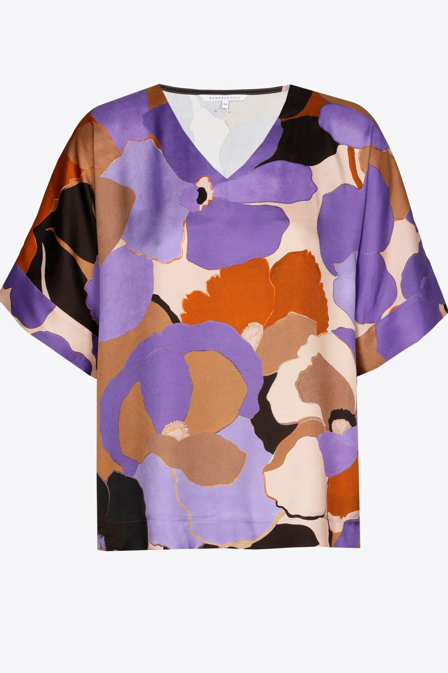 Blouse met bloemenprint