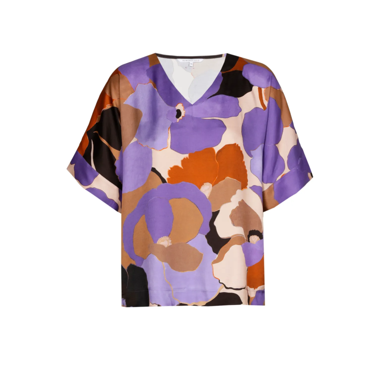 Blouse met bloemenprint