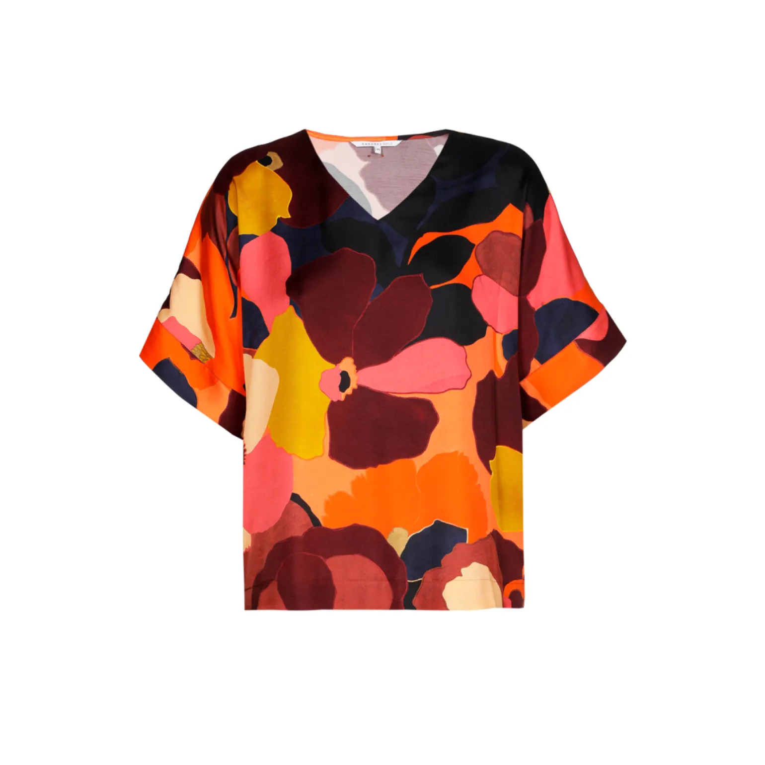 Blouse met bloemenprint