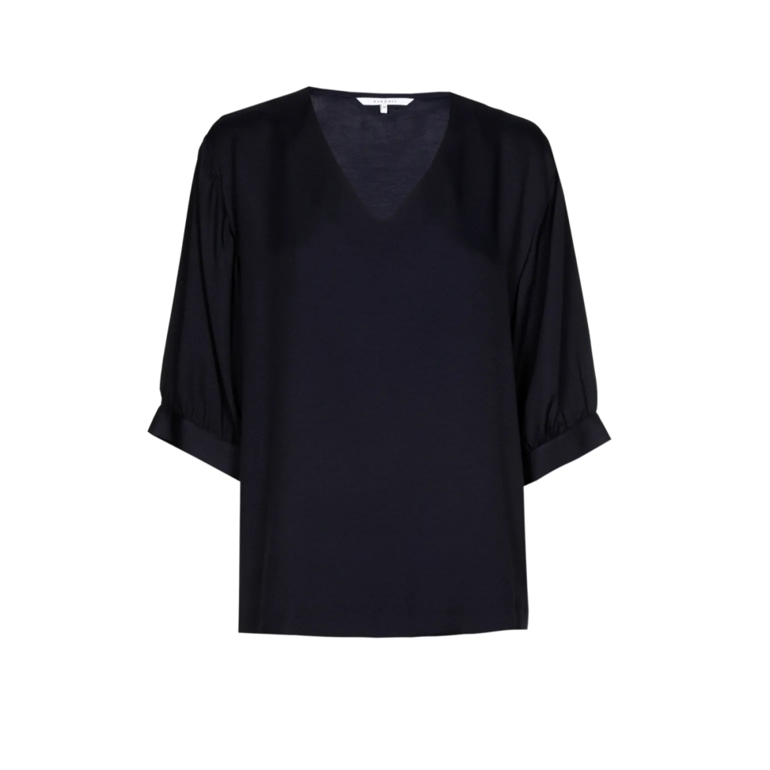 Blouse met gefronste mouwen