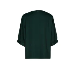 Blouse met gefronste mouwen