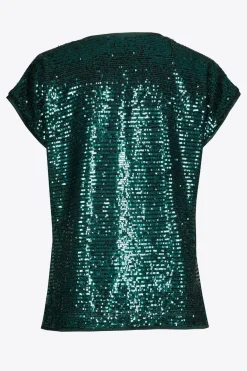 Blouse met pailletten