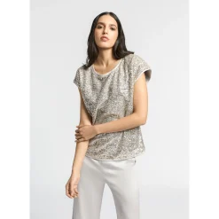 Blouse met pailletten