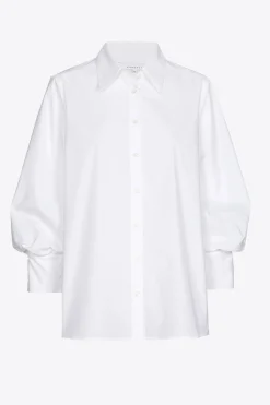 Blouse met puff sleeves
