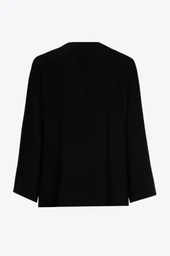 Blouse met V-hals