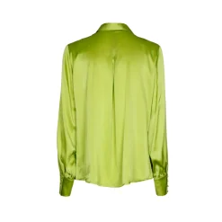 Blouse met zijde