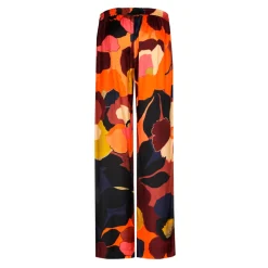 Broek met bloemenprint