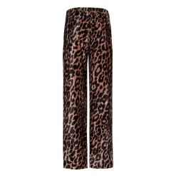 Broek met luipaardprint