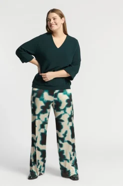 Broek met print