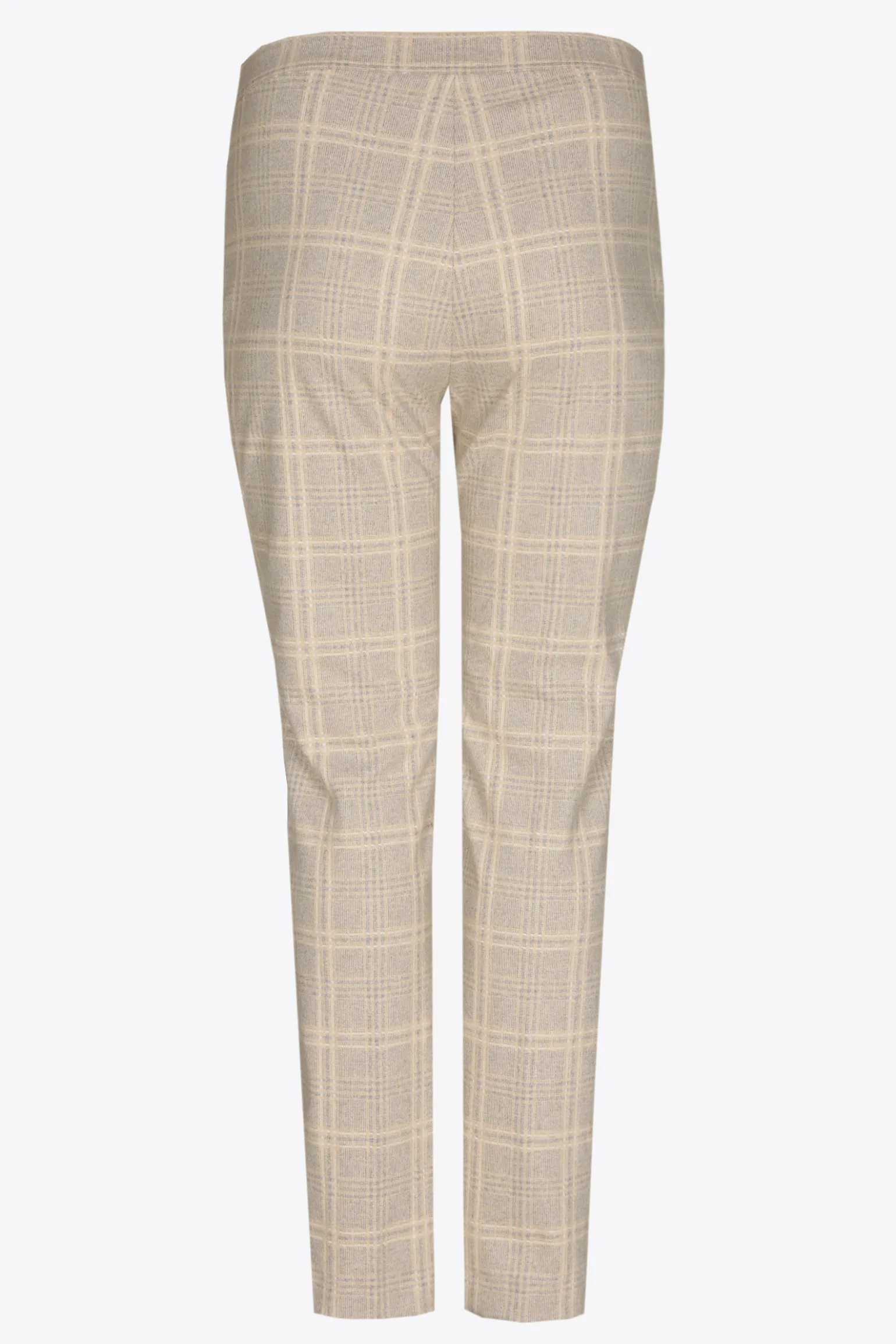 Broek met ruitenprint
