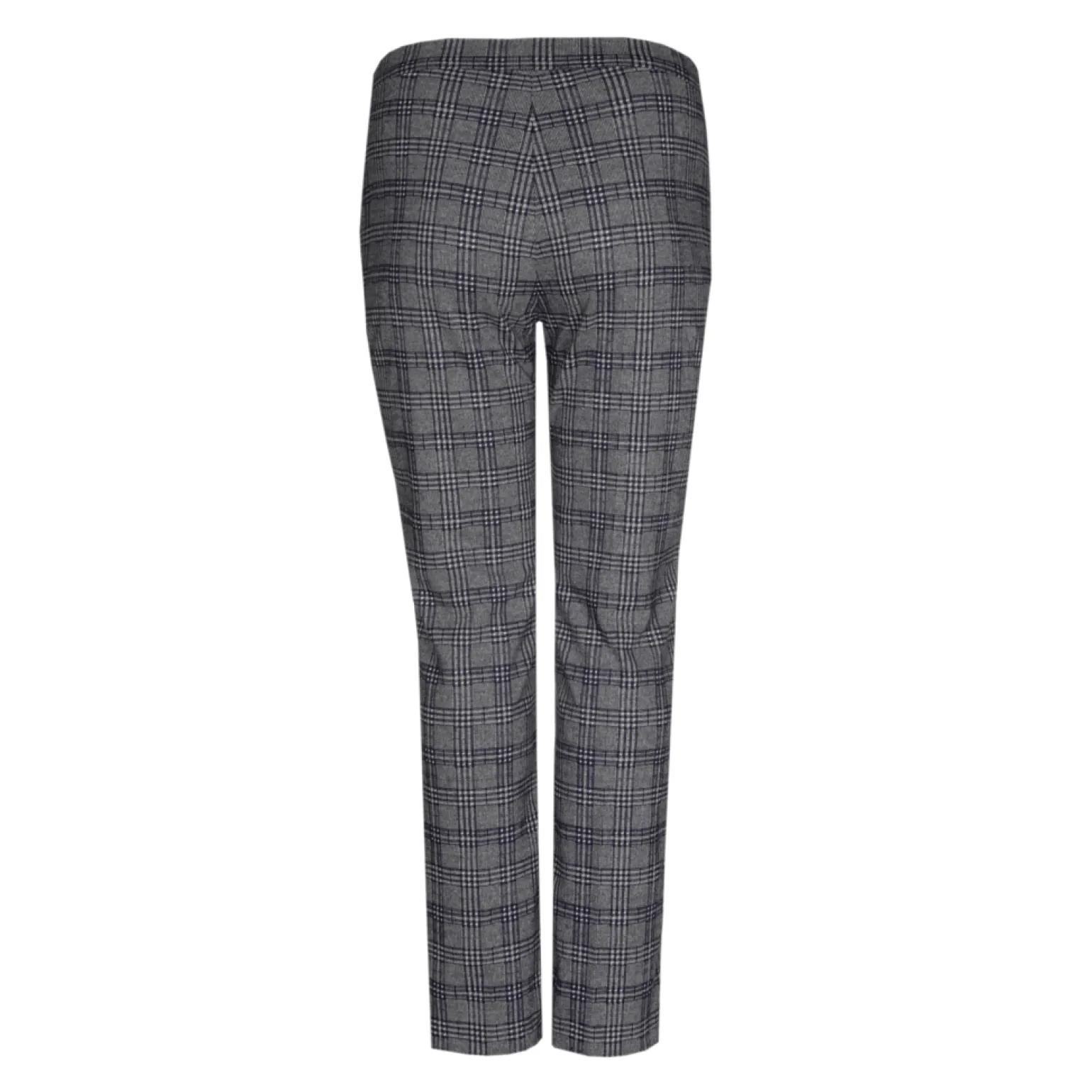Broek met ruitenprint