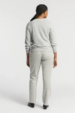 Broek met smalle pijpen