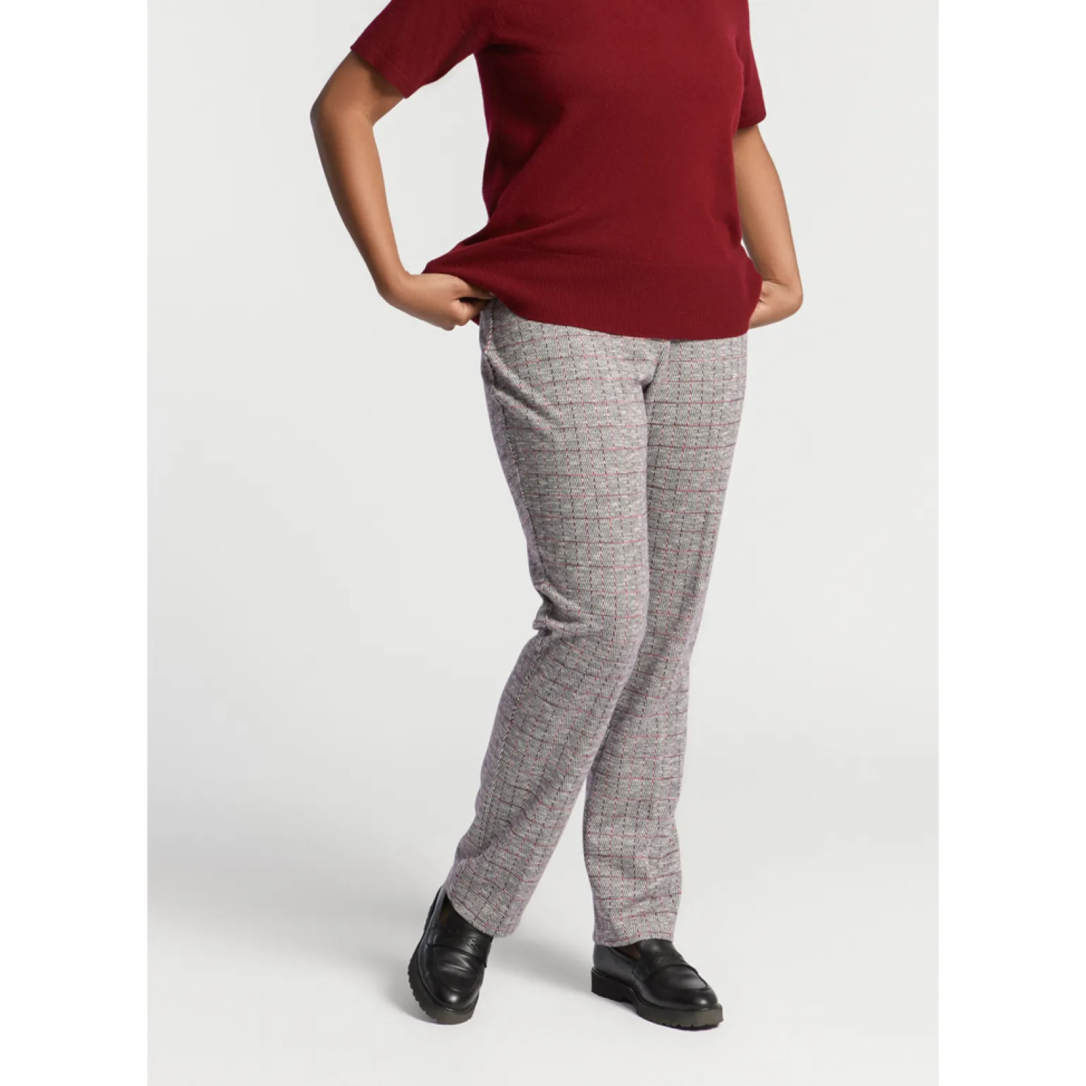 Broek met smalle pijpen