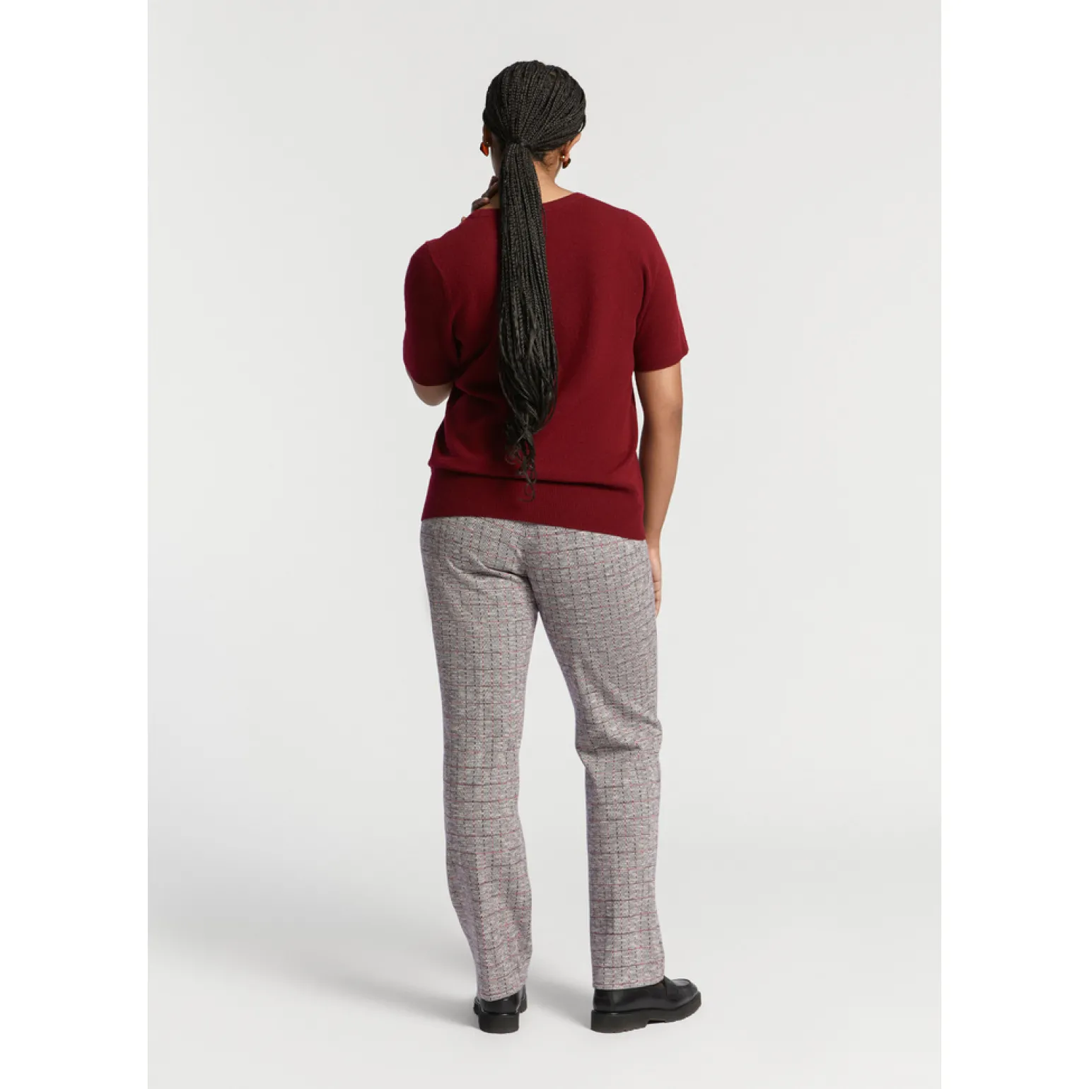 Broek met smalle pijpen