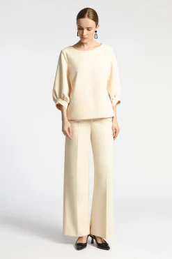 Broek met wijde pijpen