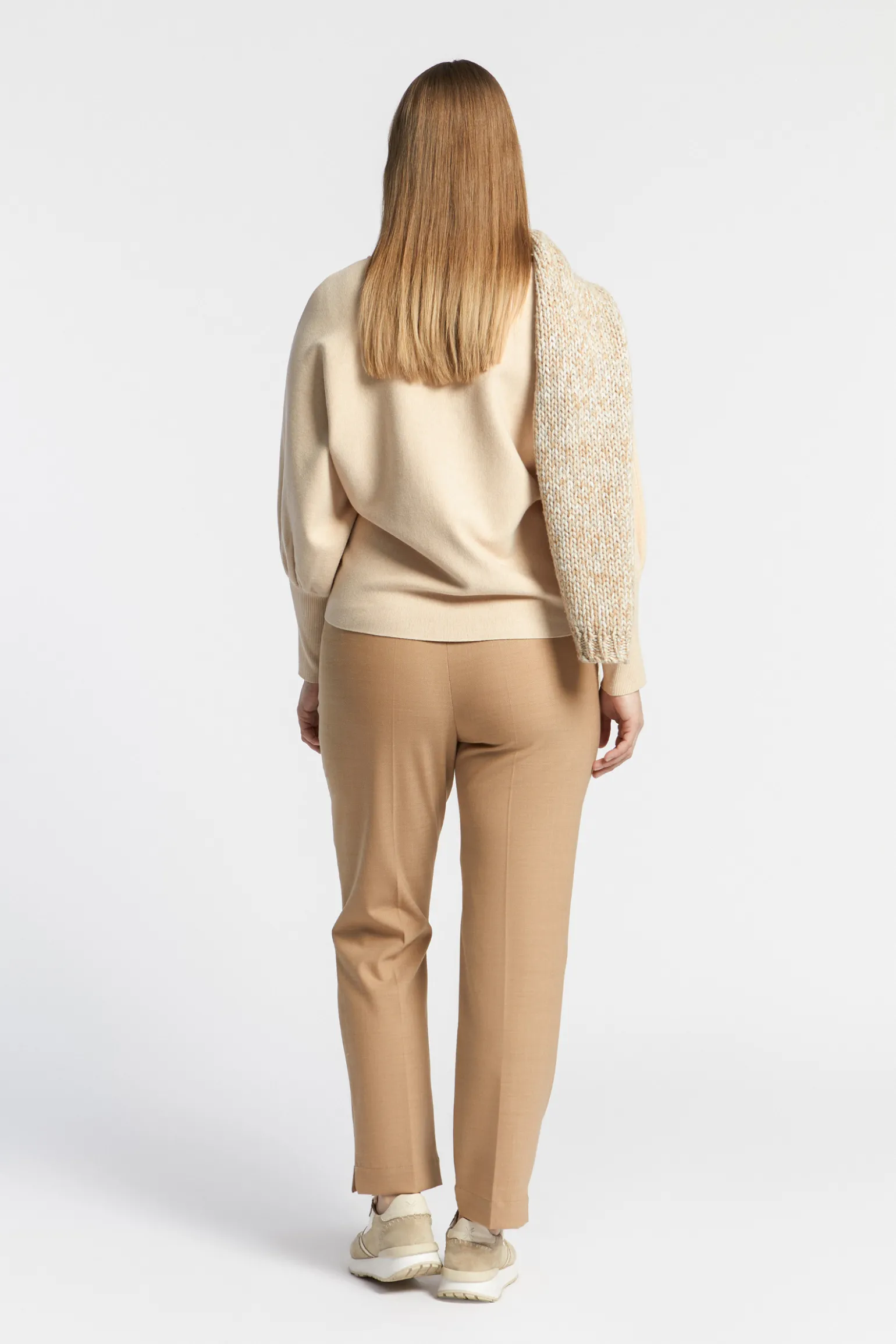 Broek met wol