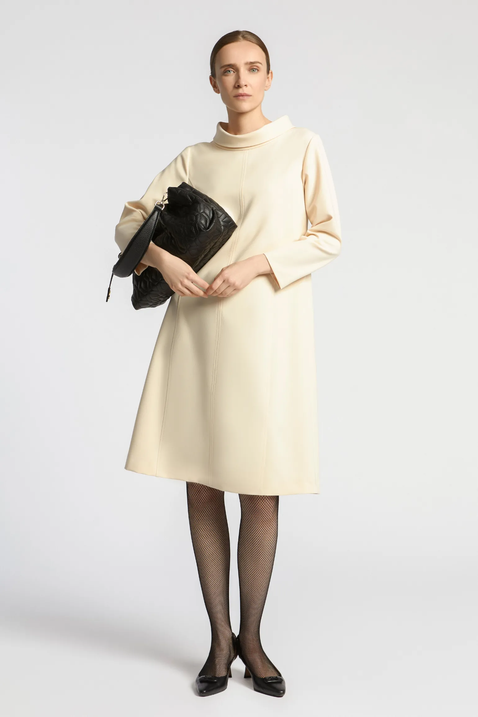 Comfortabele crepe jurk