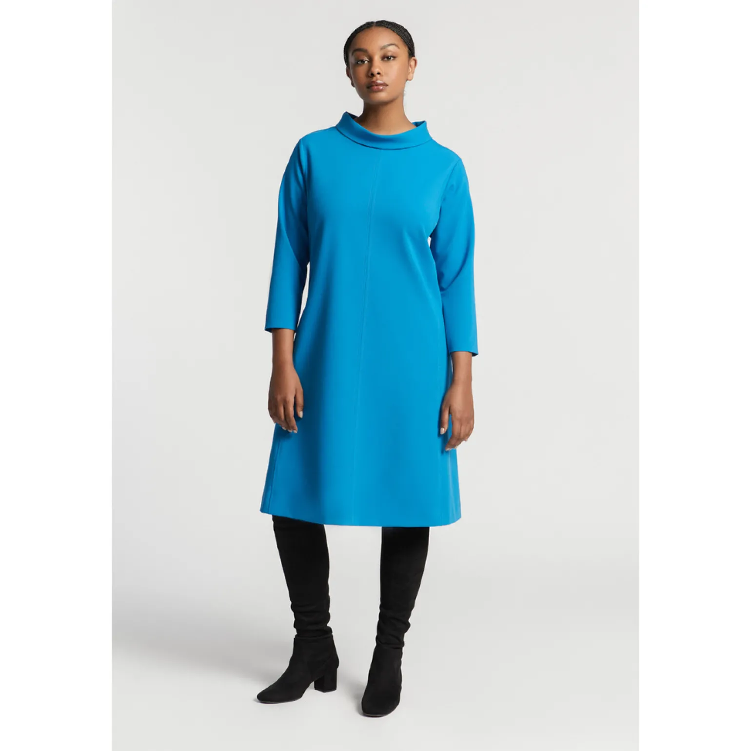 Comfortabele crepe jurk