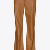 Faux leather broek