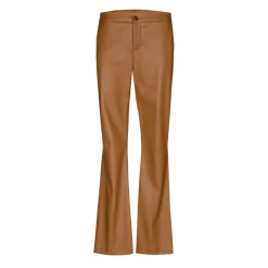 Faux leather broek