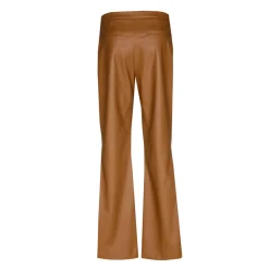 Faux leather broek
