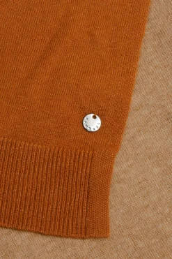 Fijngebreide colorblock sjaal