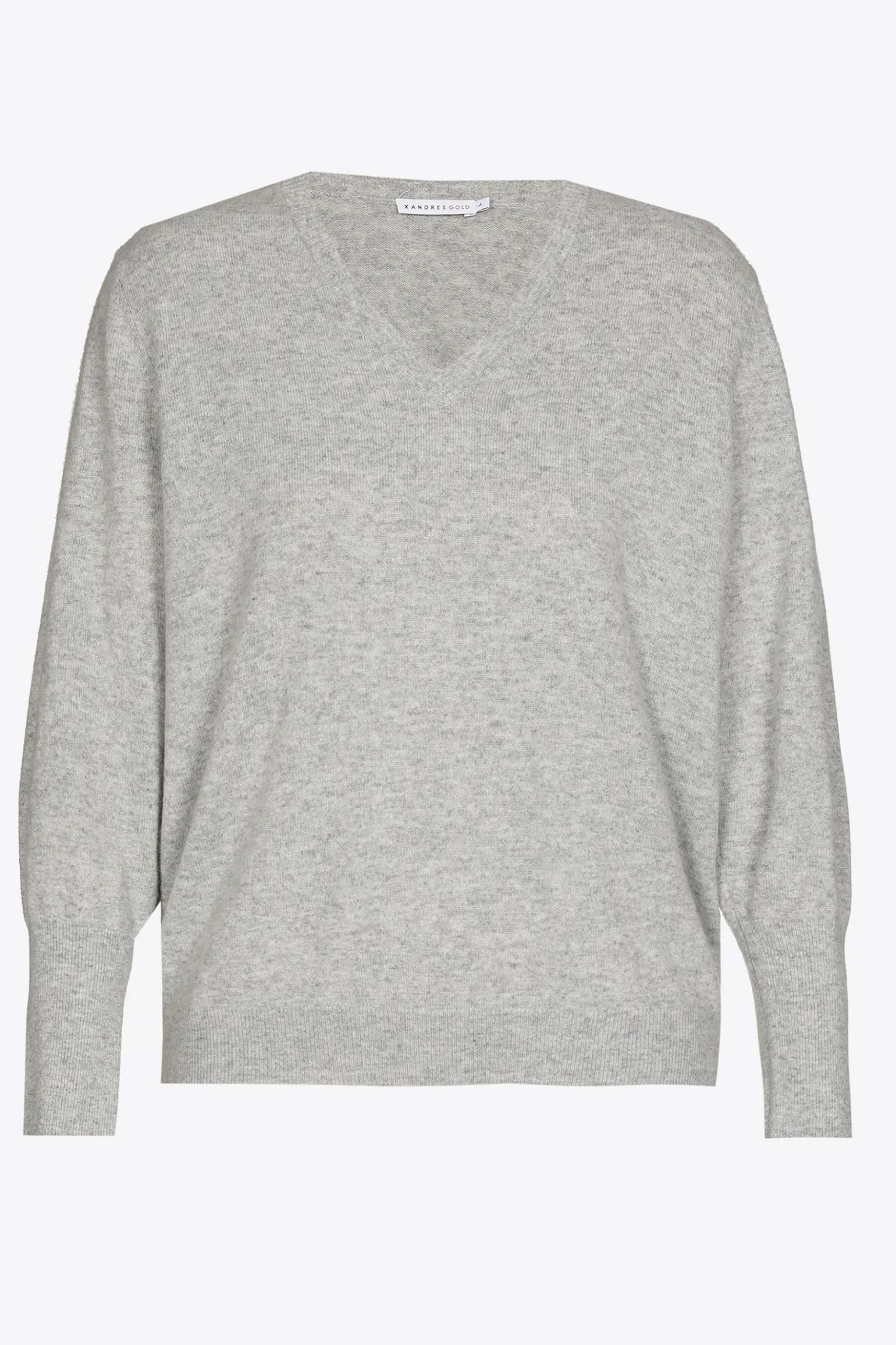 Fijngebreide pull met lurex