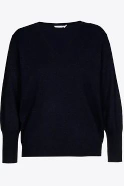 Fijngebreide pull met lurex