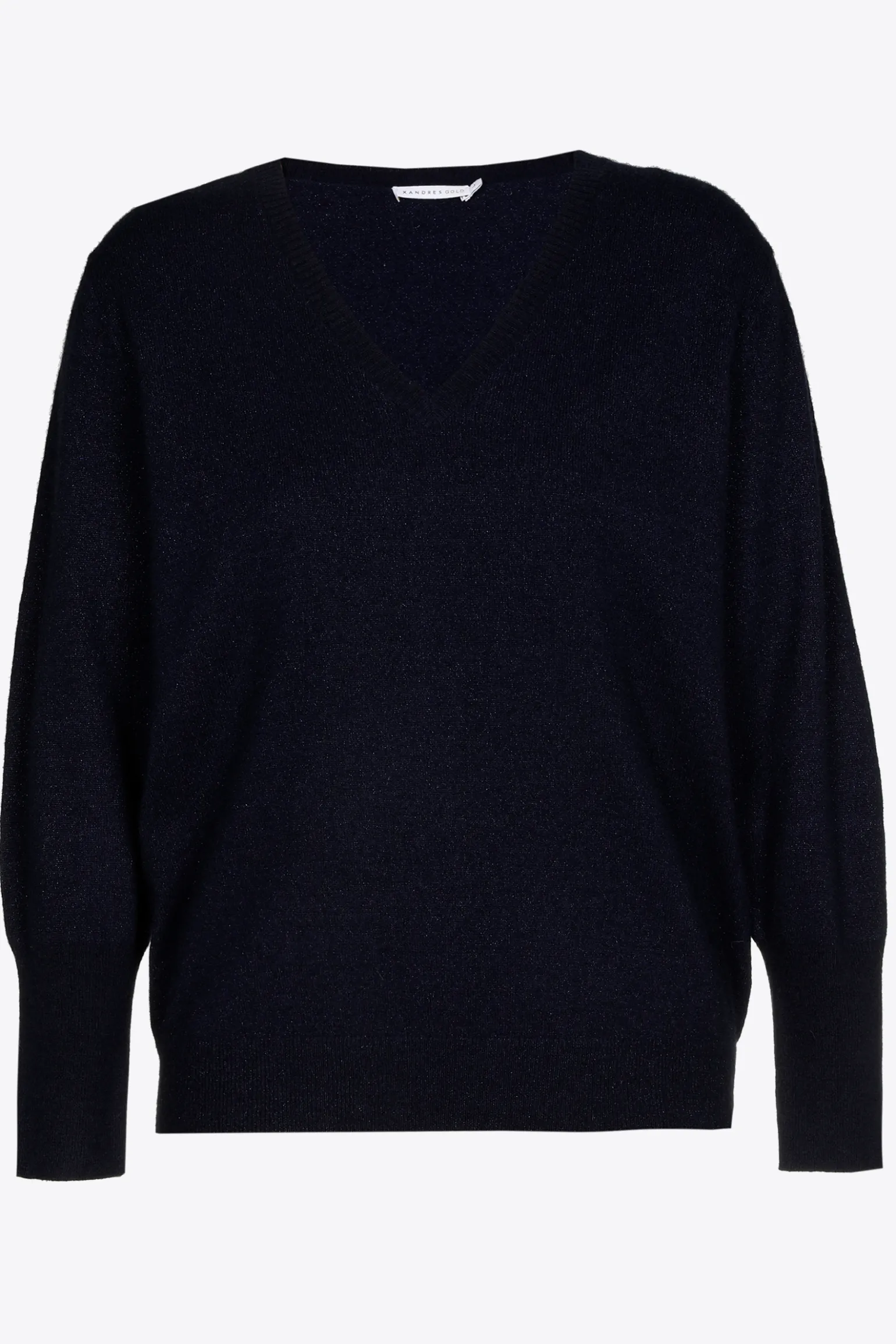 Fijngebreide pull met lurex