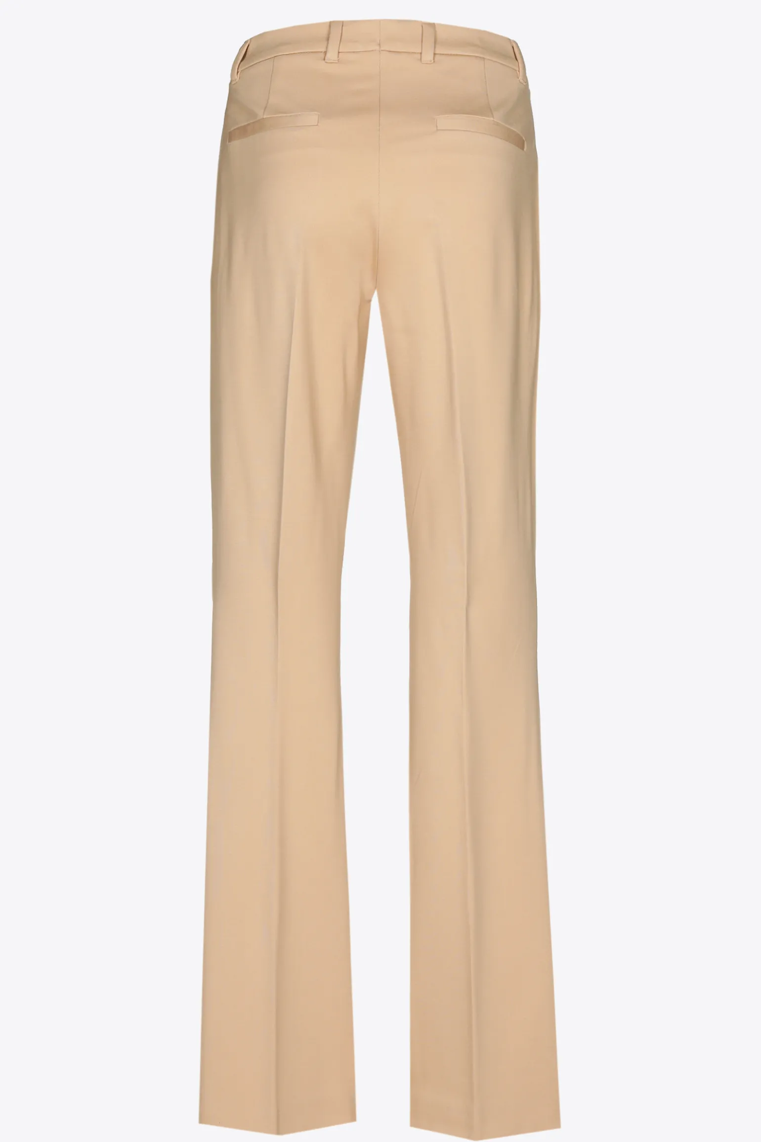 Geklede broek met gestreken plooi