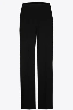 Geklede broek met rechte pijpen