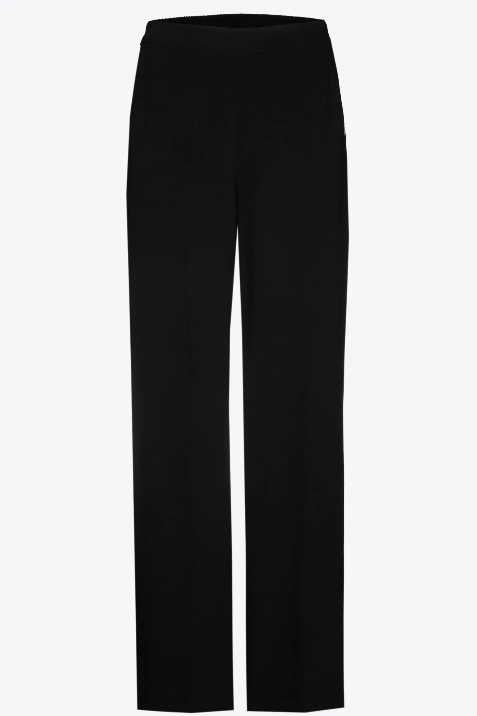 Geklede broek met rechte pijpen