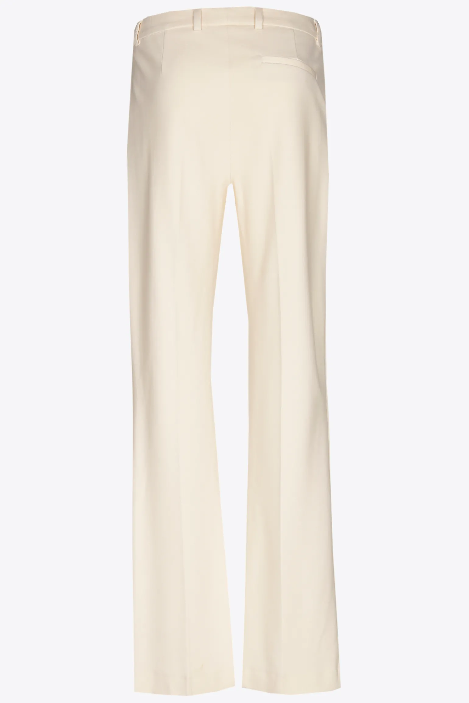 Geklede broek met rechte pijpen