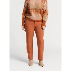 Geklede broek met smalle pijpen
