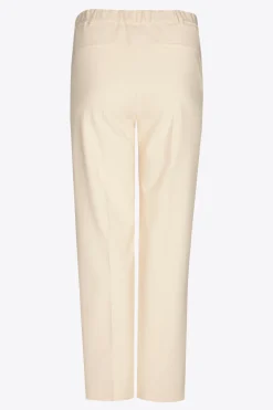 Geklede broek met wijde pijpen