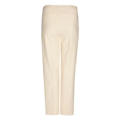 Geklede broek met wijde pijpen
