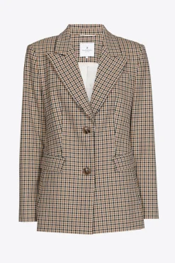 Geruite blazer