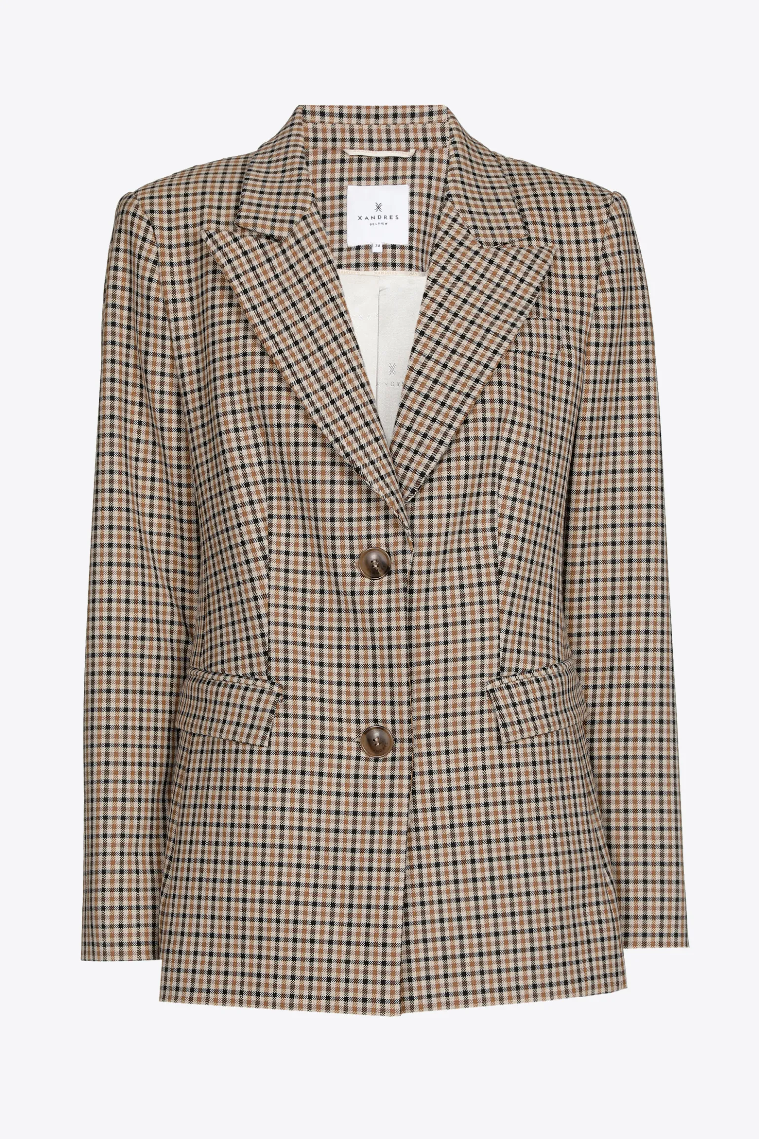 Geruite blazer