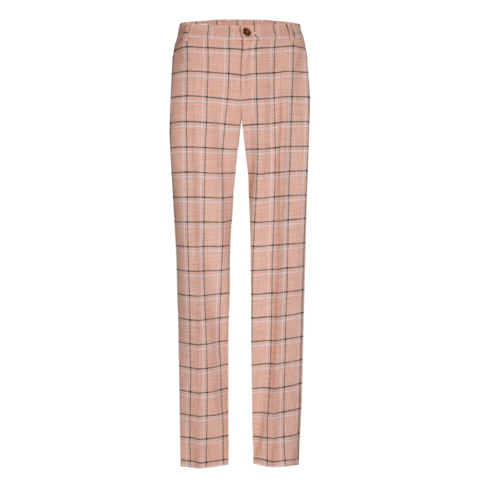 Geruite broek met smalle pijpen