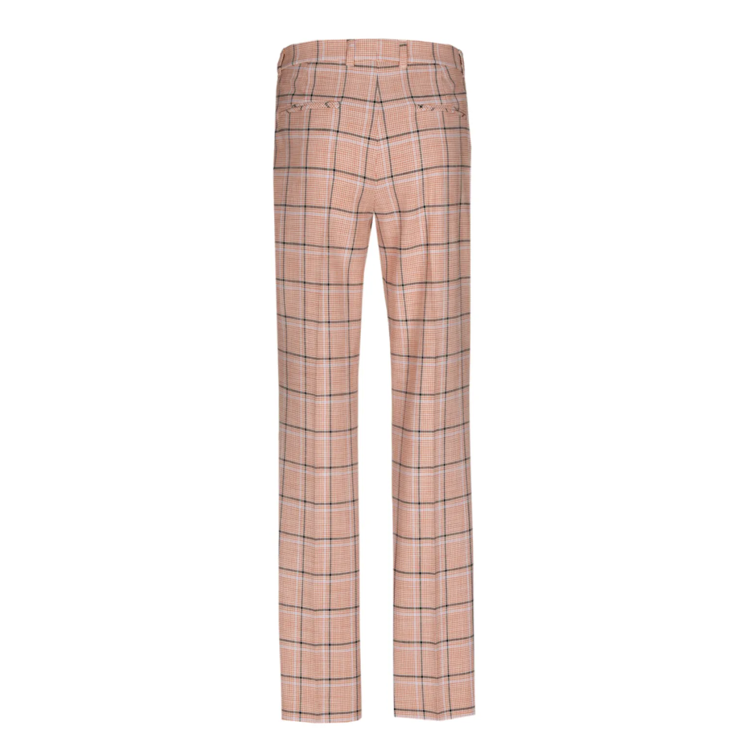 Geruite broek met smalle pijpen