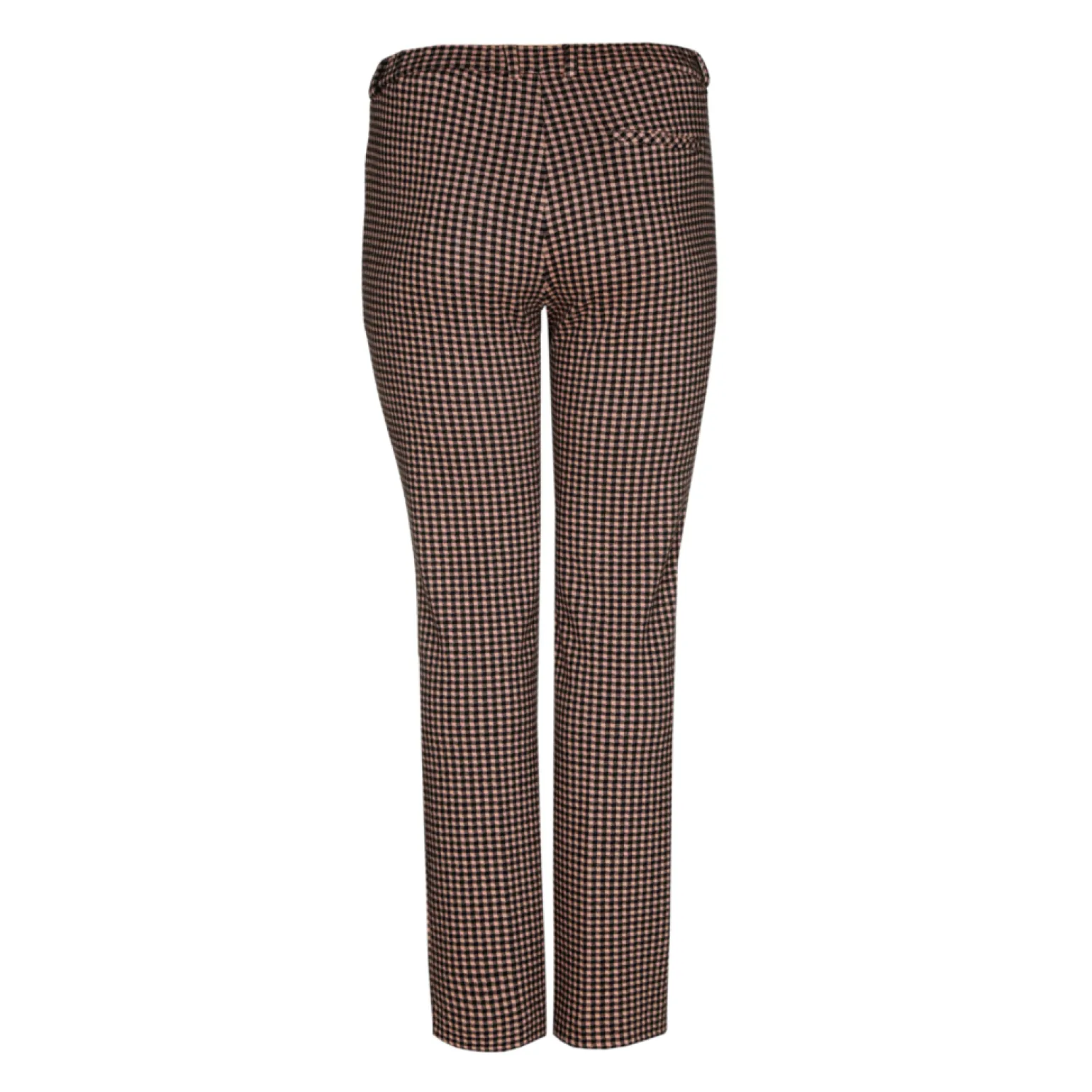Geruite broek met smalle pijpen