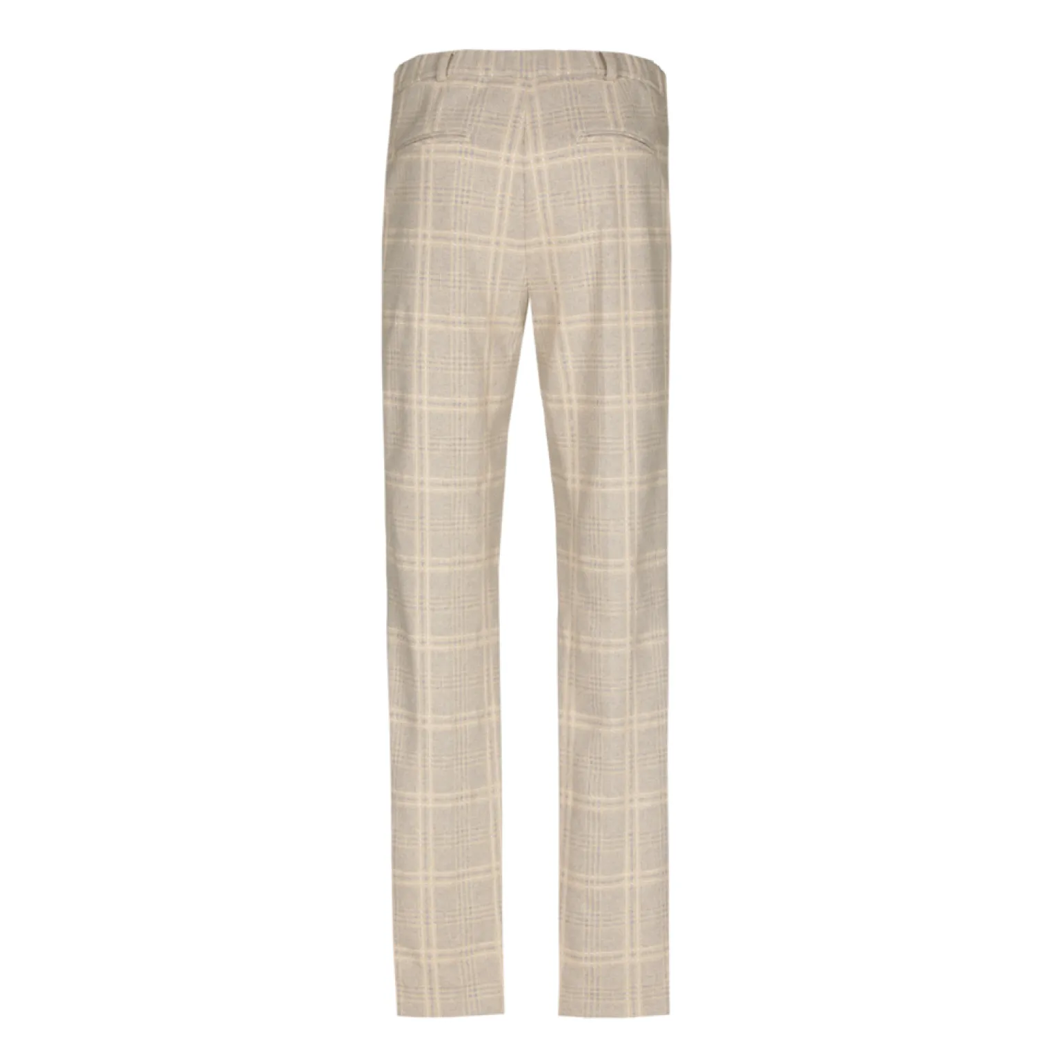 Geruite broek met smalle pijpen