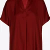 Glanzende blouse