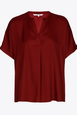 Glanzende blouse