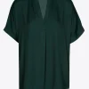 Glanzende blouse