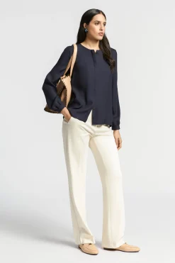 Glanzende blouse