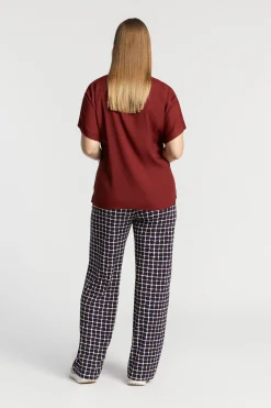 Glanzende blouse