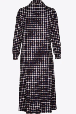 Jersey jurk met print